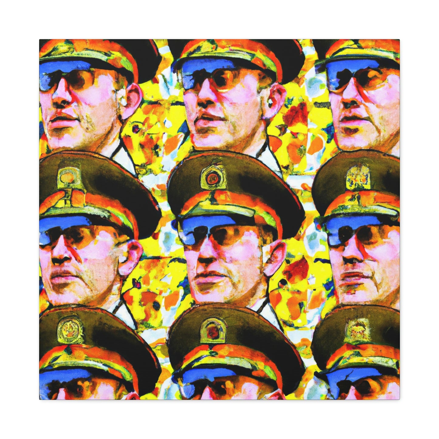 "Intelligence Analyst Pop Art" - Canvas