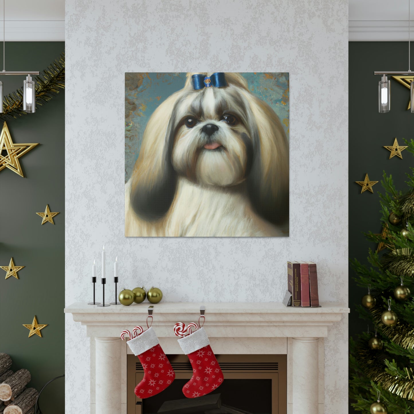 Shih Tzu majesté - Canvas