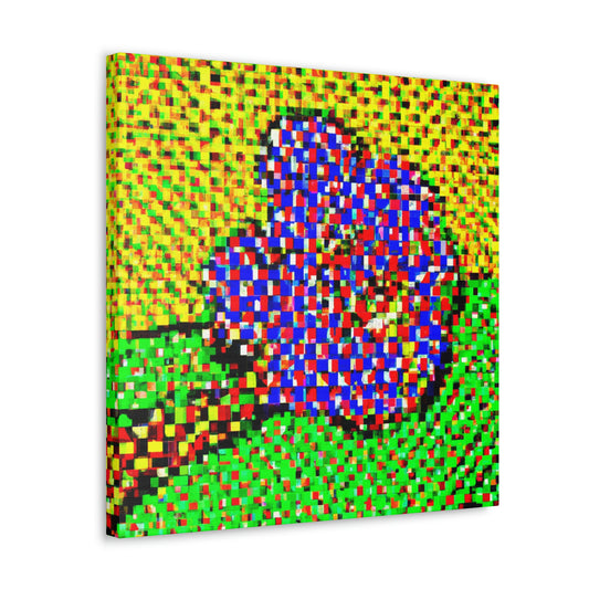 Pop Art Pointillism. - Canvas