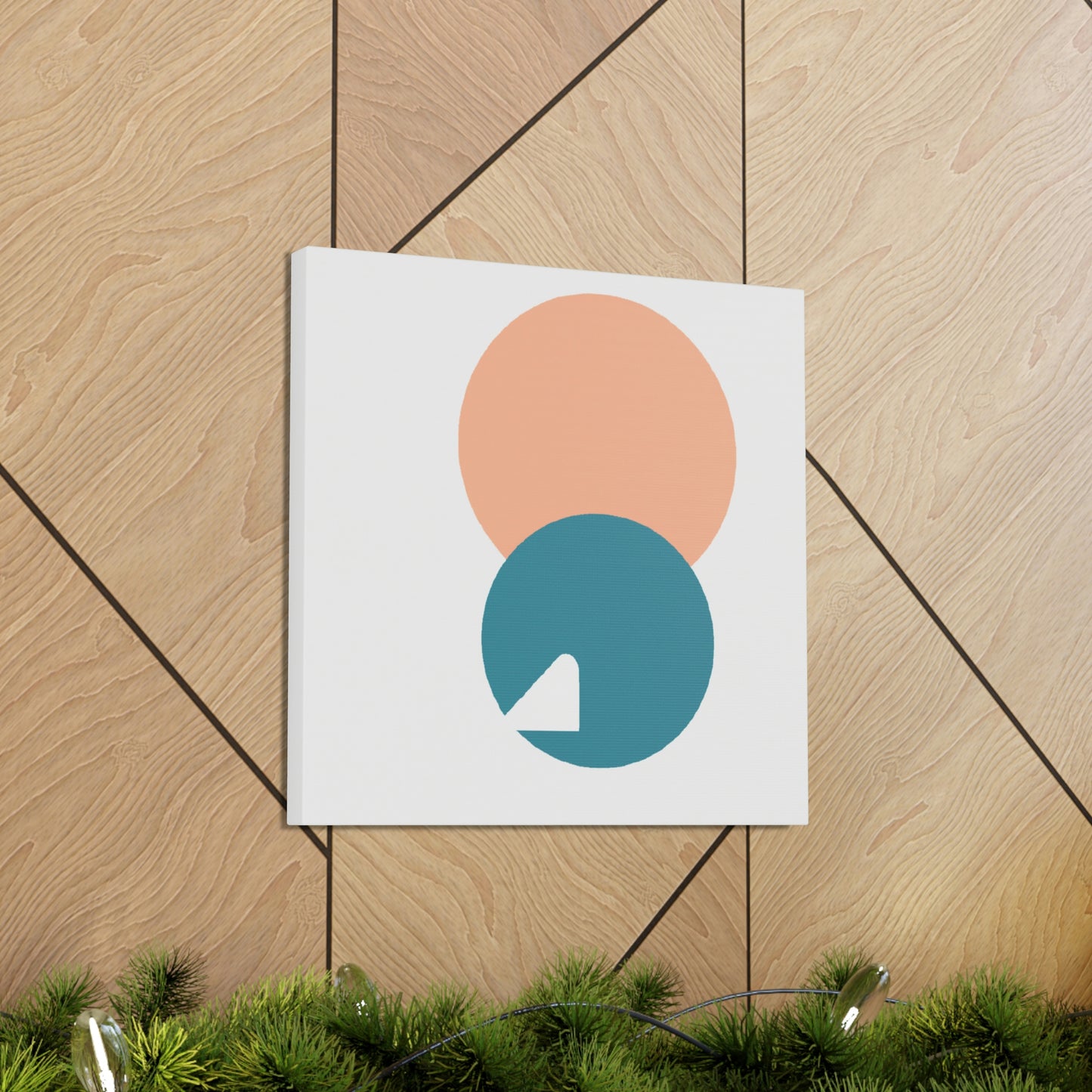 "Peaceful Minimalist Calm" - Canvas