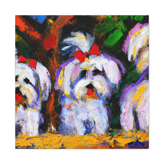 Maltese Expressionist Dream - Canvas