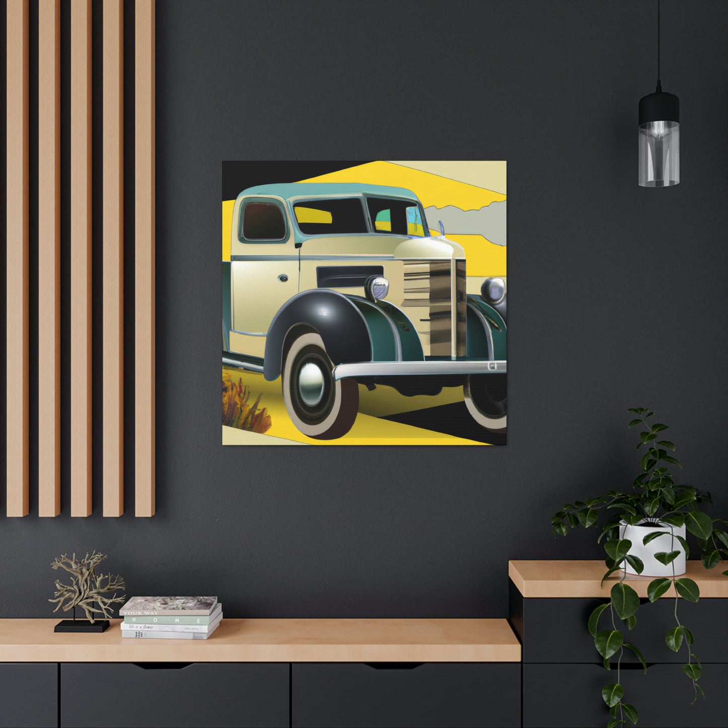 "Dusty Pickup Jubilee" - Canvas