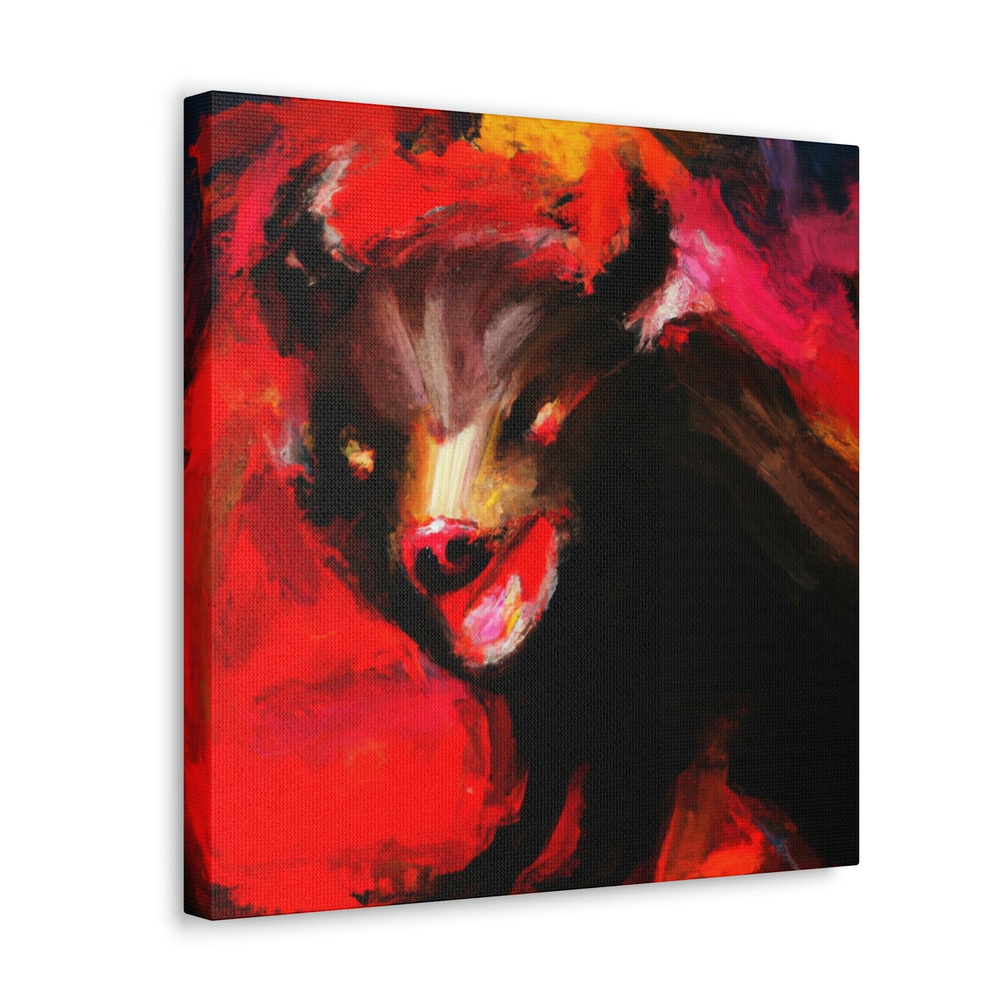 "Tasmanian Devil Emerges" - Canvas