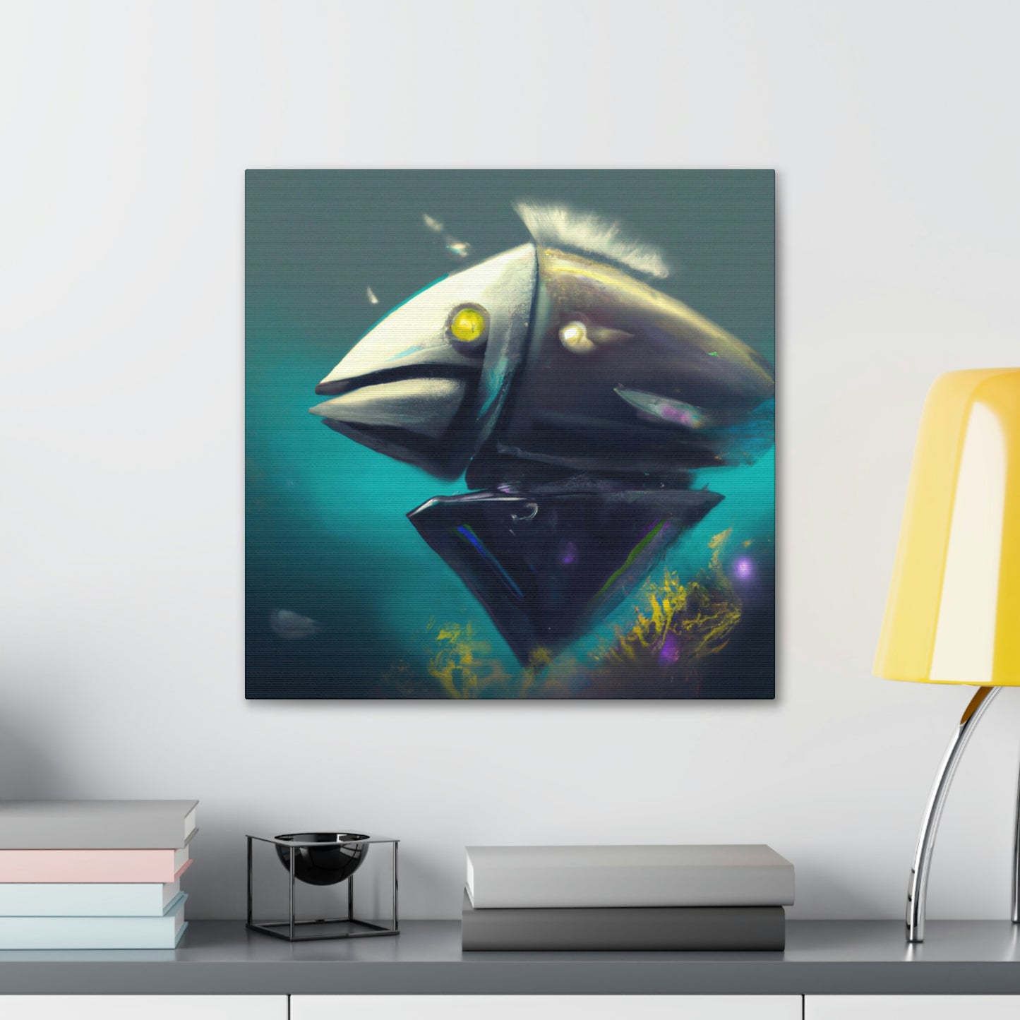 Fish of Simplicity - Canvas