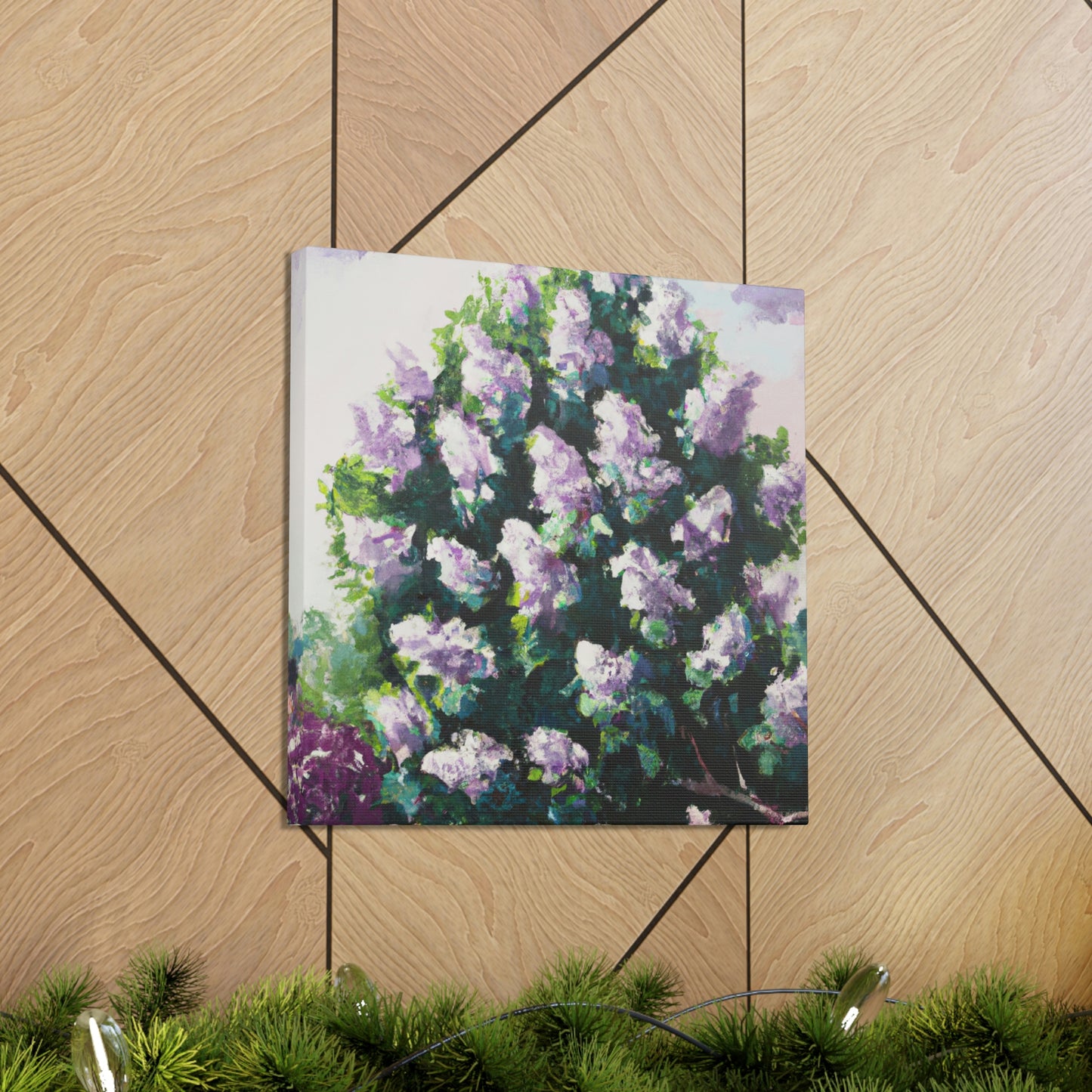 "Lilac in Abstraction" - Canvas