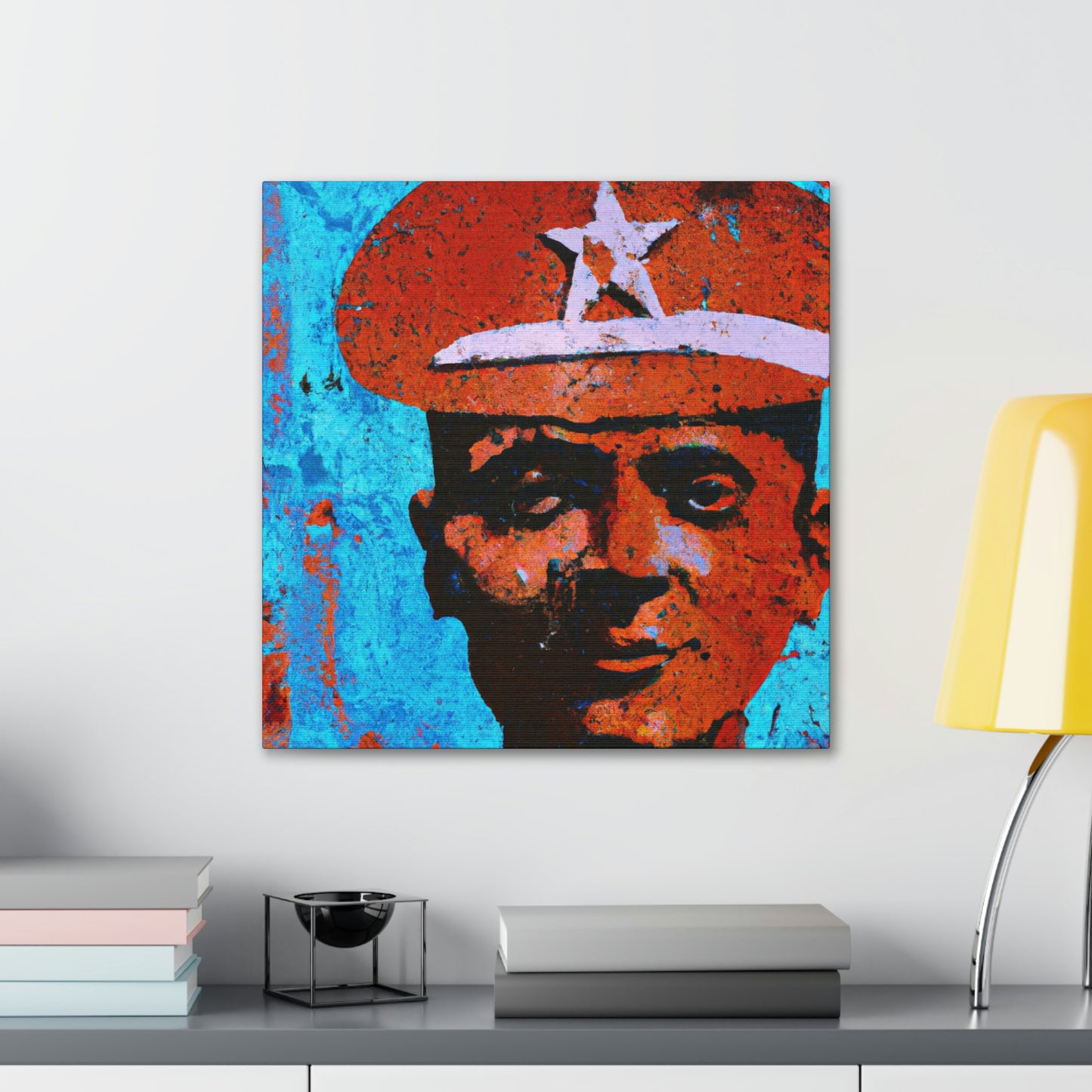 Soldier in Pop Art - Canvas