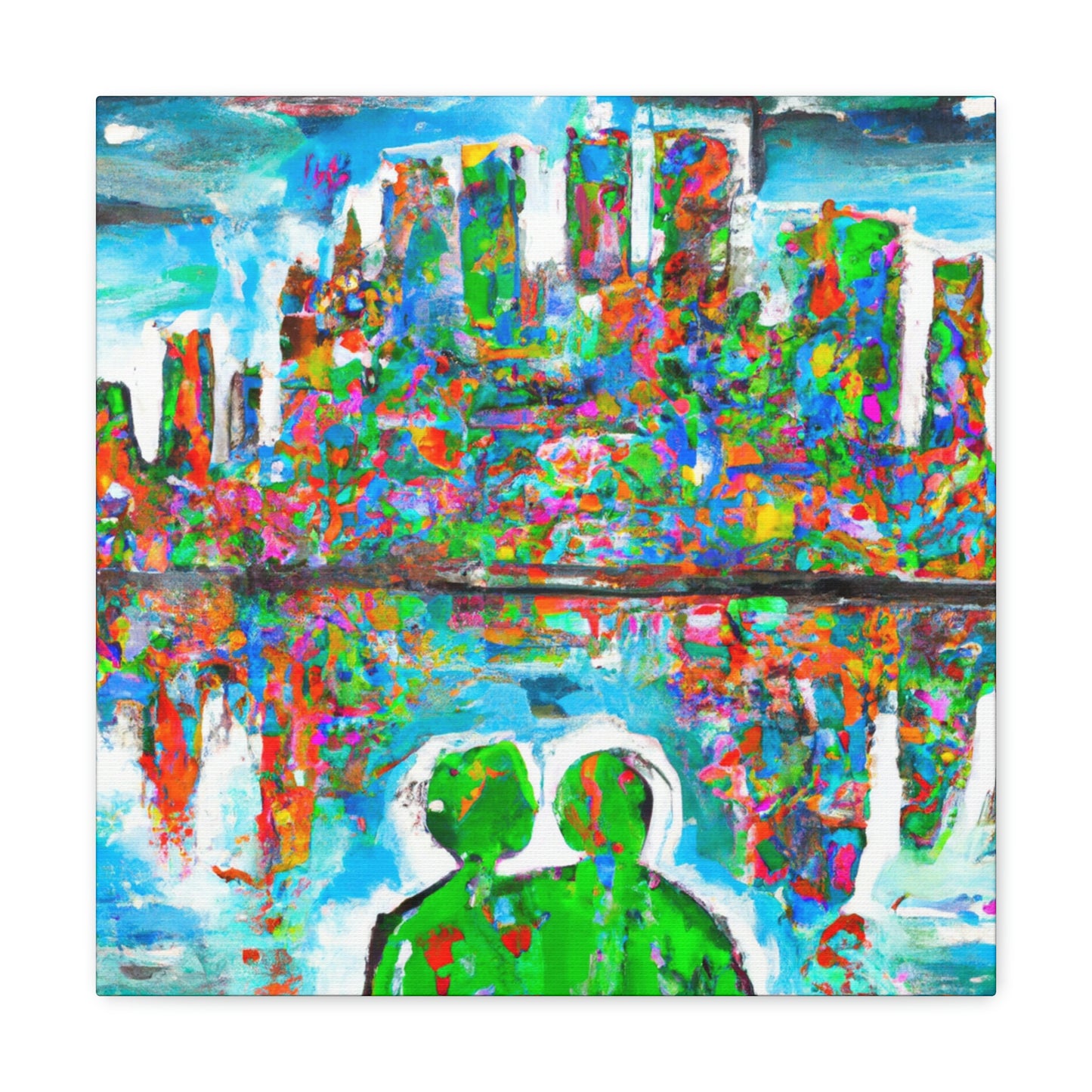 Love in the City - Canvas