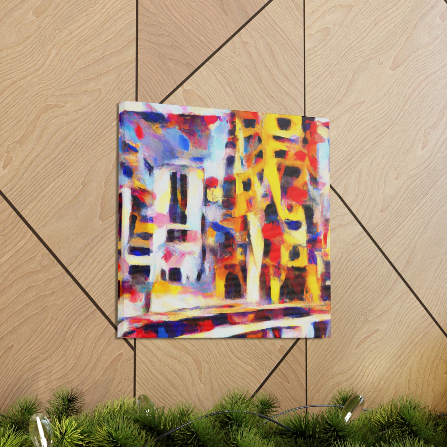 "Postmodern Chaos Abounds" - Canvas