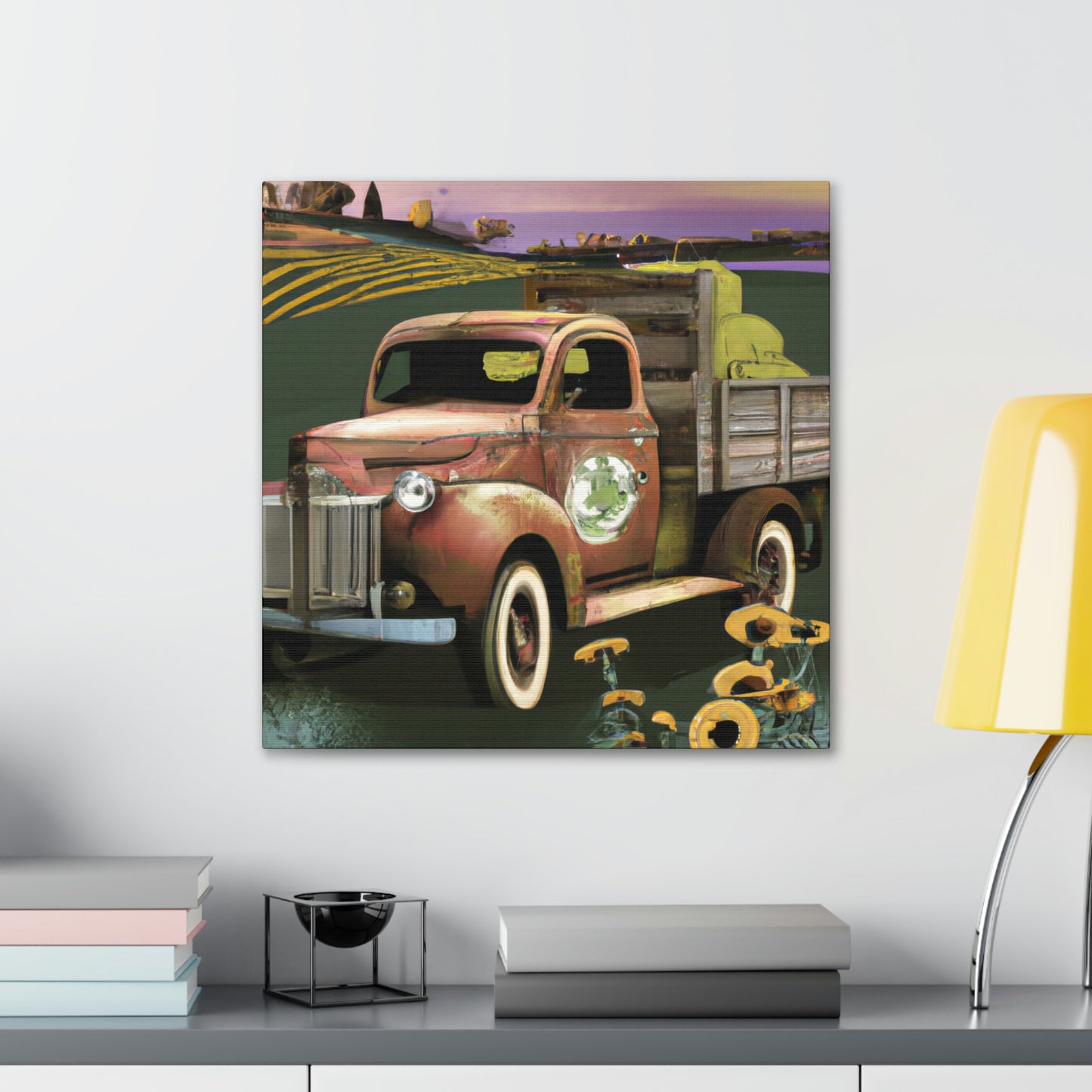 Trucking into Nostalgia - Canvas