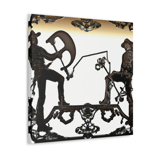 Branding Iron - Baroque - Canvas