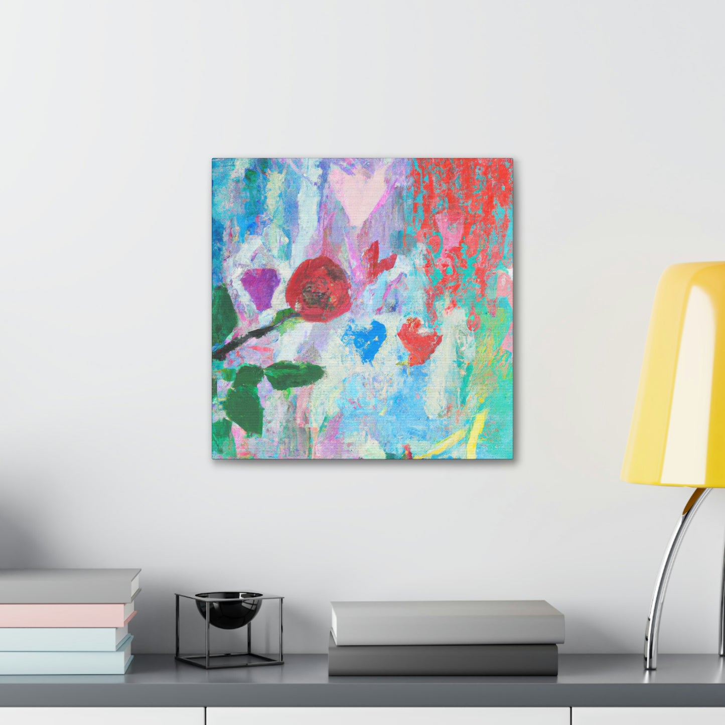 "Love Bouquet Abloom" - Canvas