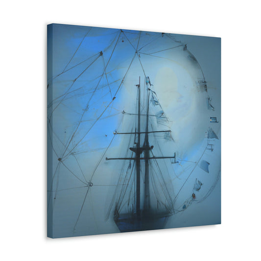 "A Sea Chart Odyssey" - Canvas