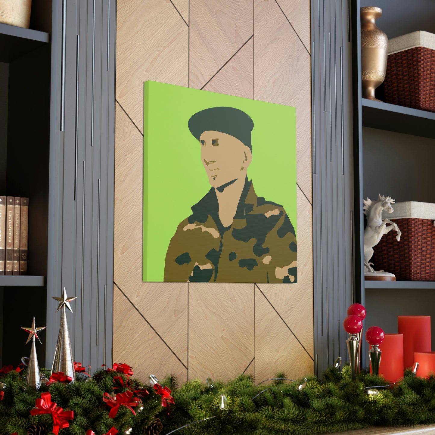 "Honoring The Supply Sergeant" - Canvas