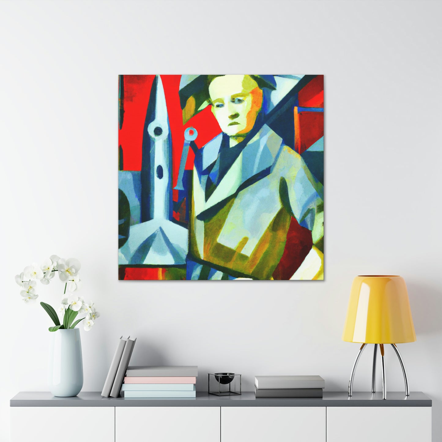 Engineer's Pop Art Painting - Canvas