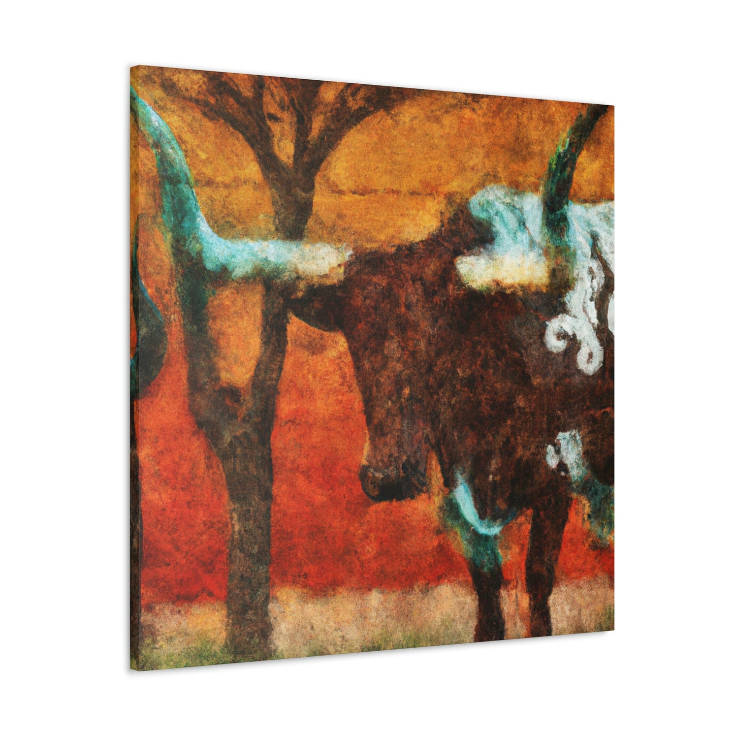 Texas Longhorn Power - Canvas