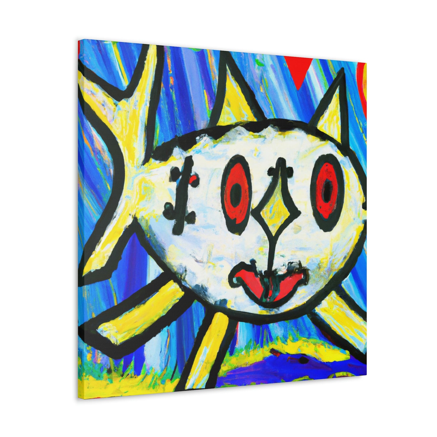 "Corydoras Catfish Expressionism" - Canvas