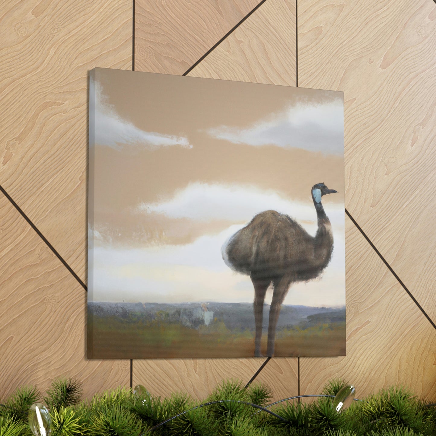 "Emu in Antiquity" - Canvas