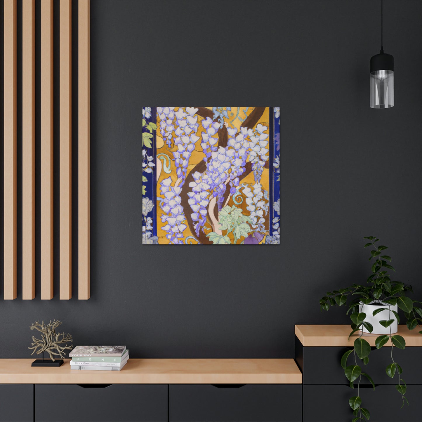 "Wisteria in Wonderland" - Canvas