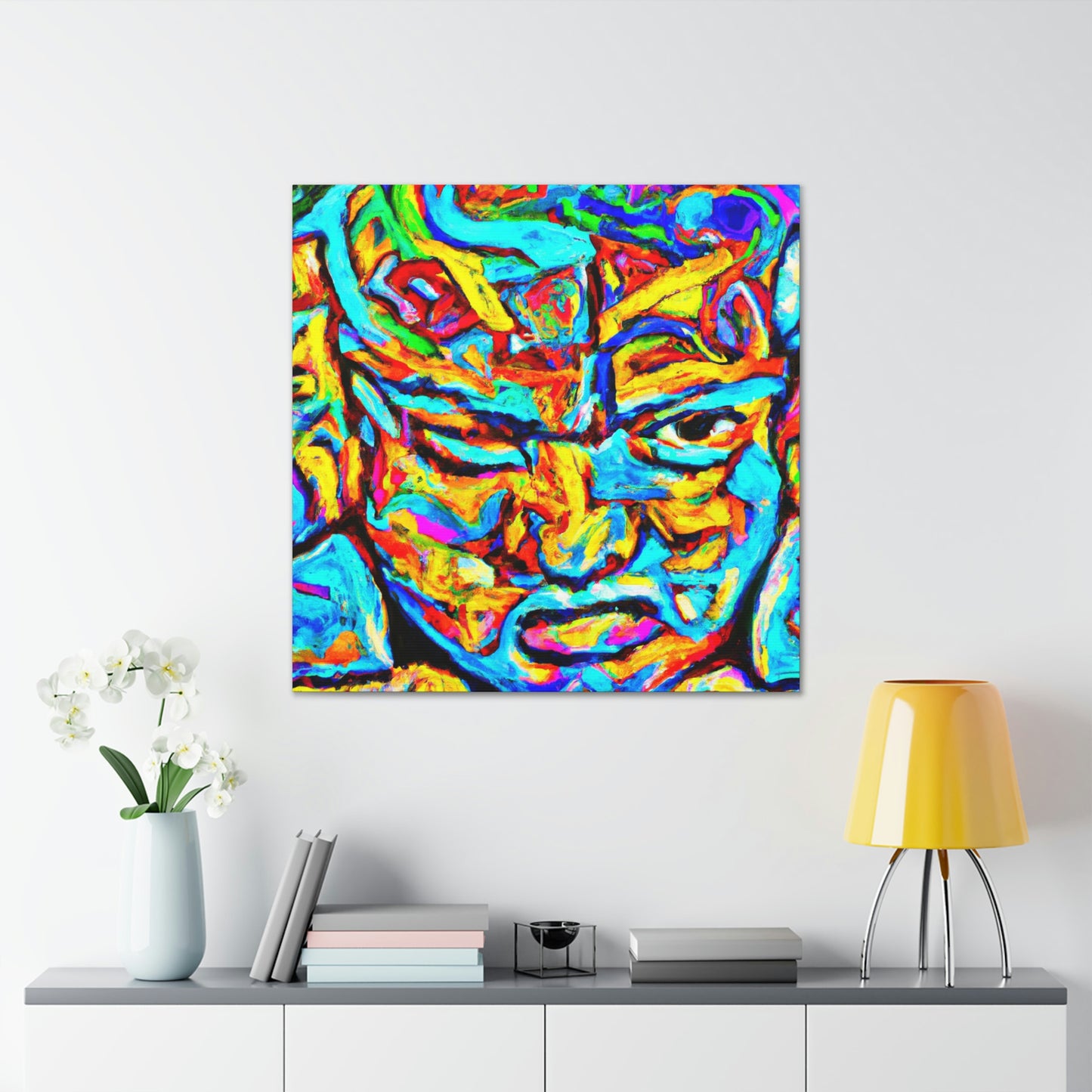 Raging Cascading Emotions - Canvas