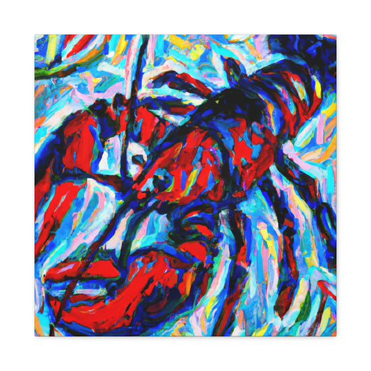 Lobster's Expressionist Dream - Canvas