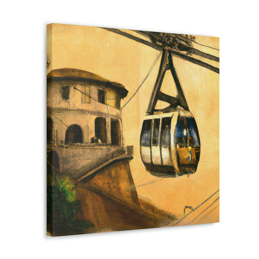 Steampunk Cable Car Dream - Canvas