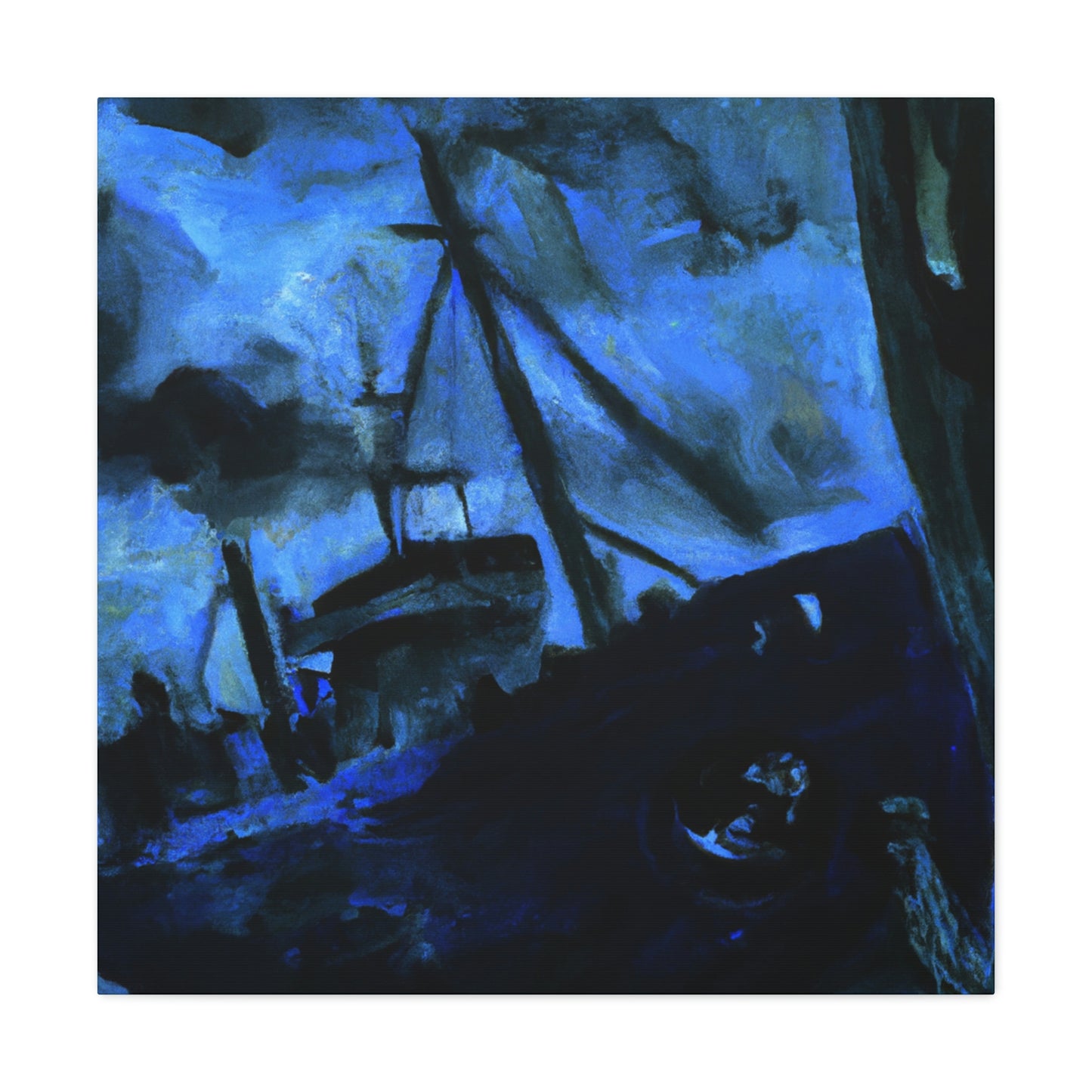 "Sea and Sails Afloat" - Canvas