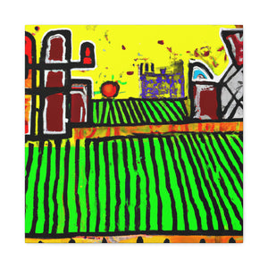 Harvesting Crops Abloom - Canvas