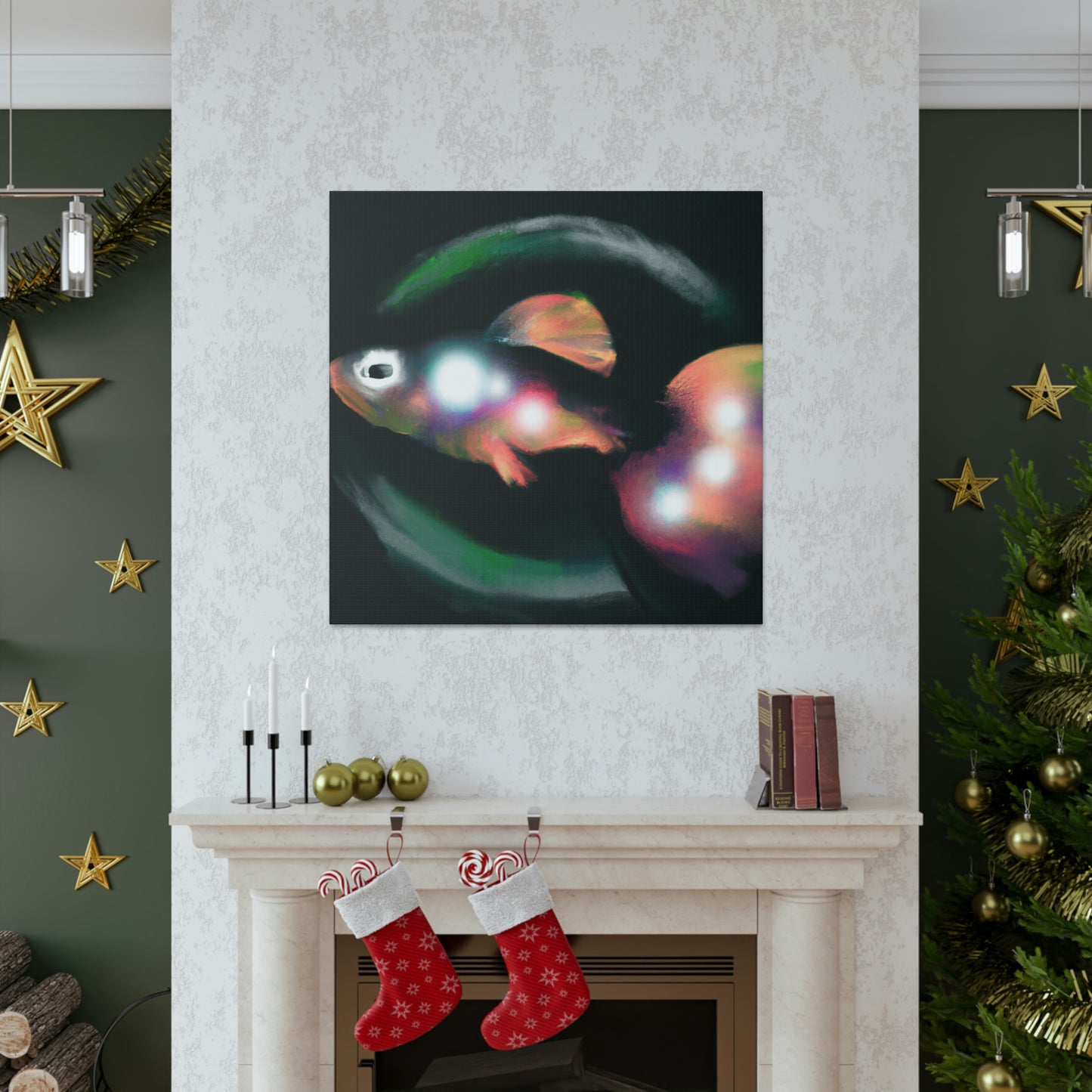 Killifish in Minimalism - Canvas