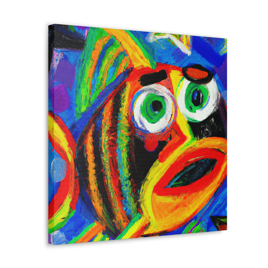 Rainbow Fish Harmony - Canvas