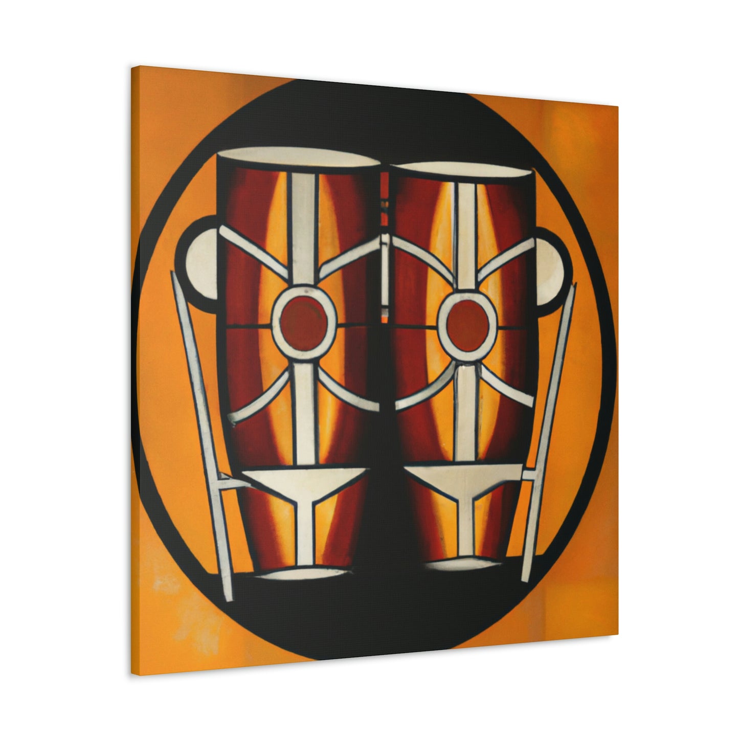 Bongos of Glittering Gold - Canvas