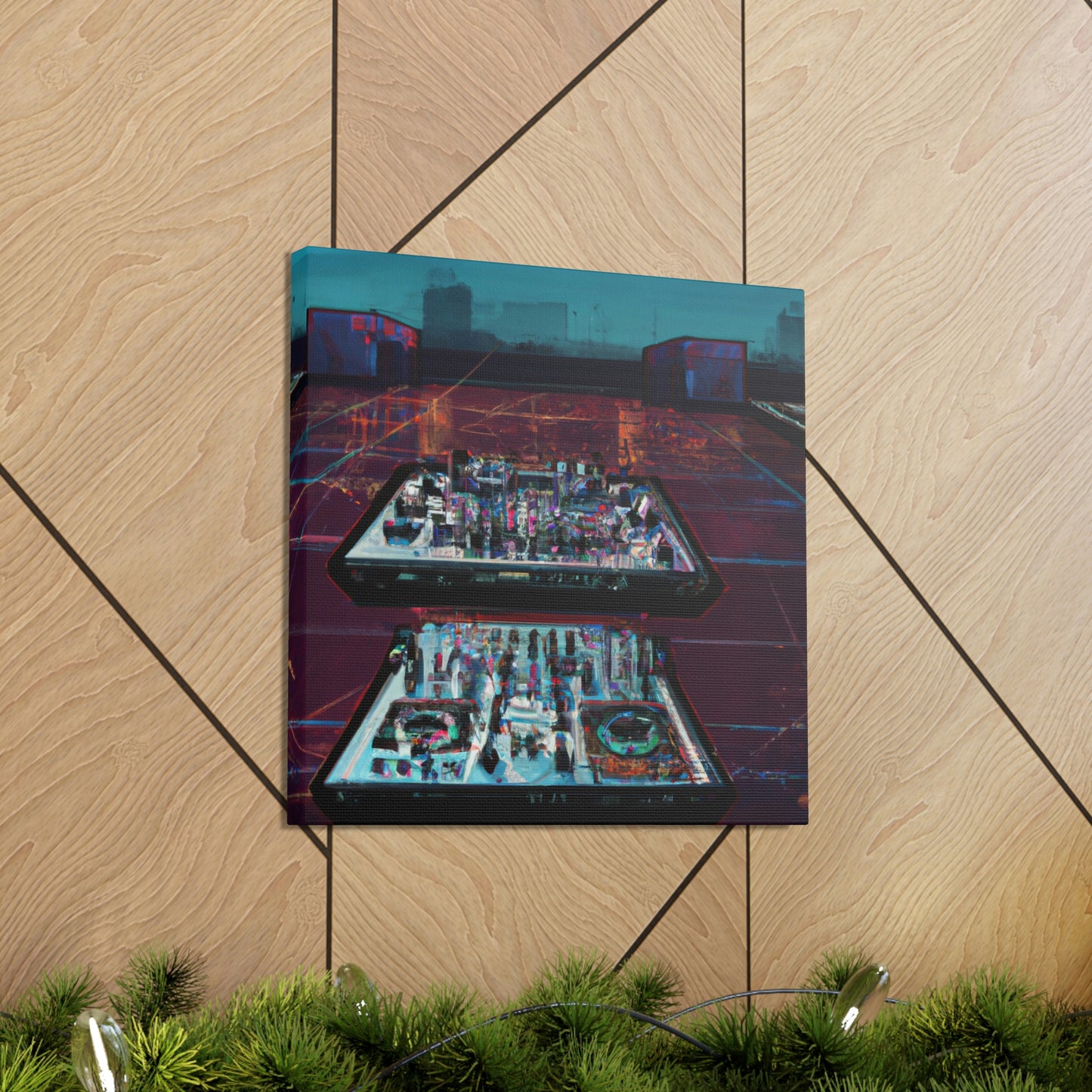 Electric Board Symphony - Canvas