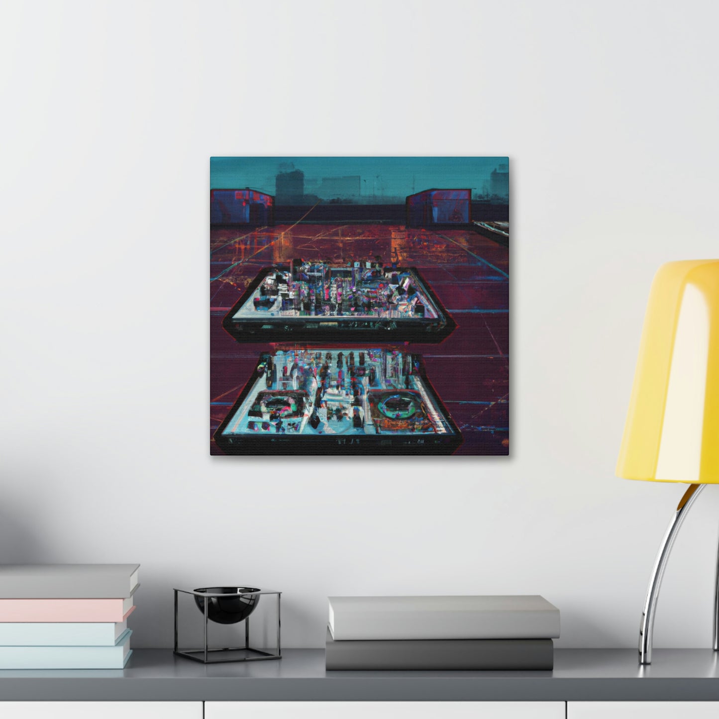 Electric Board Symphony - Canvas