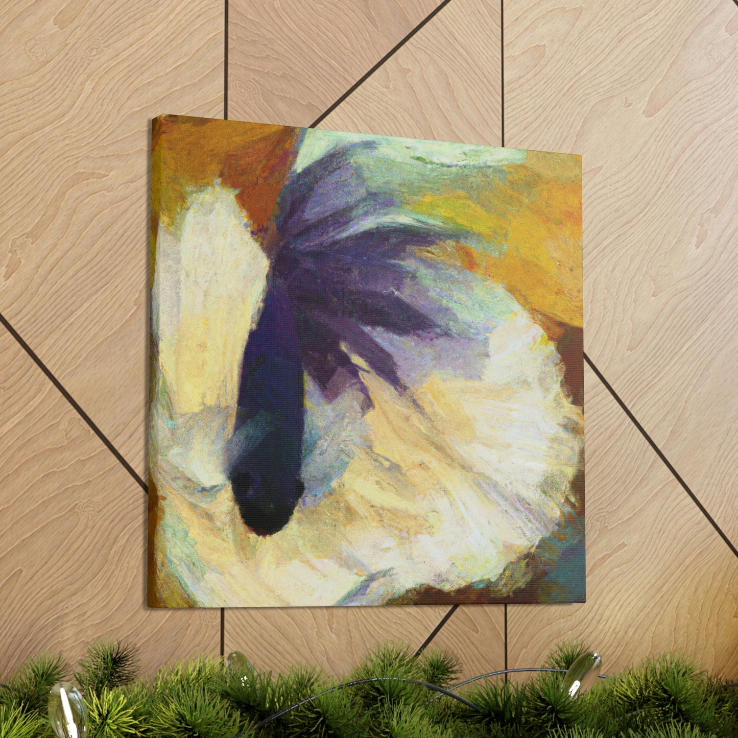 Betta Fish Abstract. - Canvas