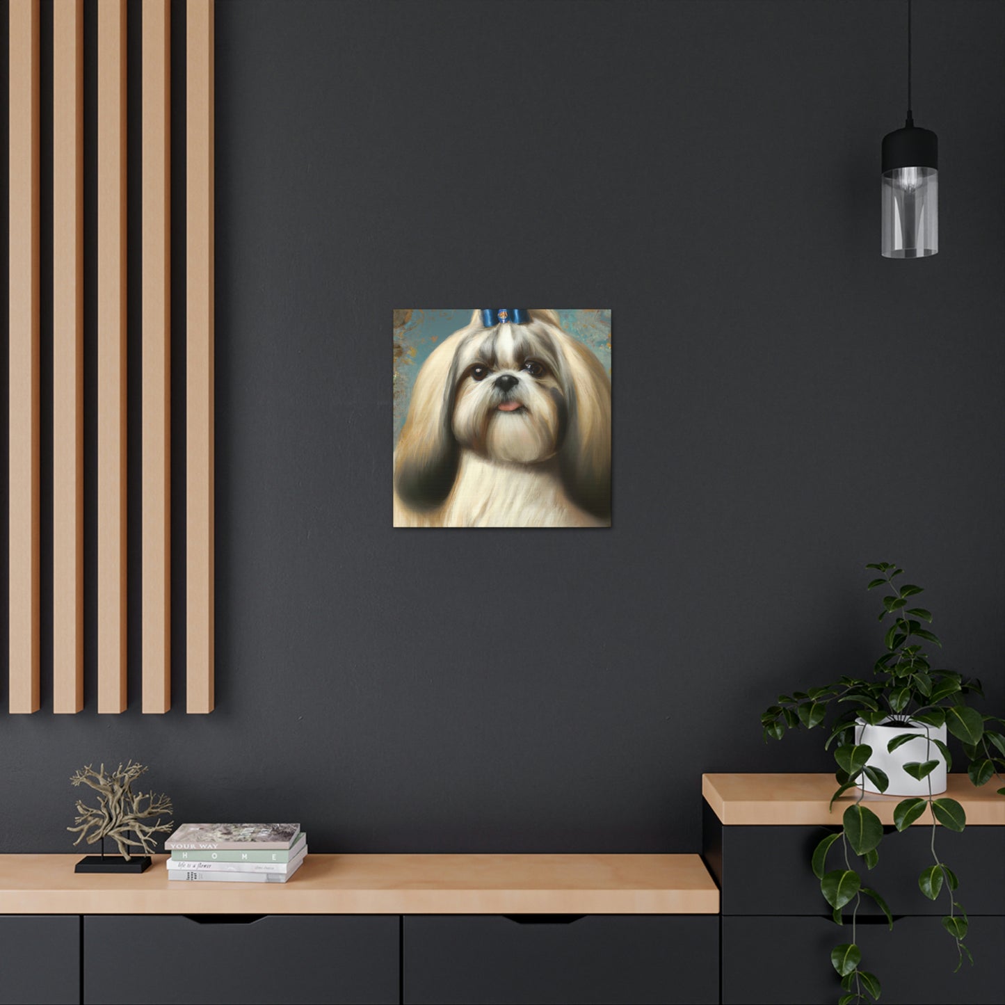 Shih Tzu majesté - Canvas