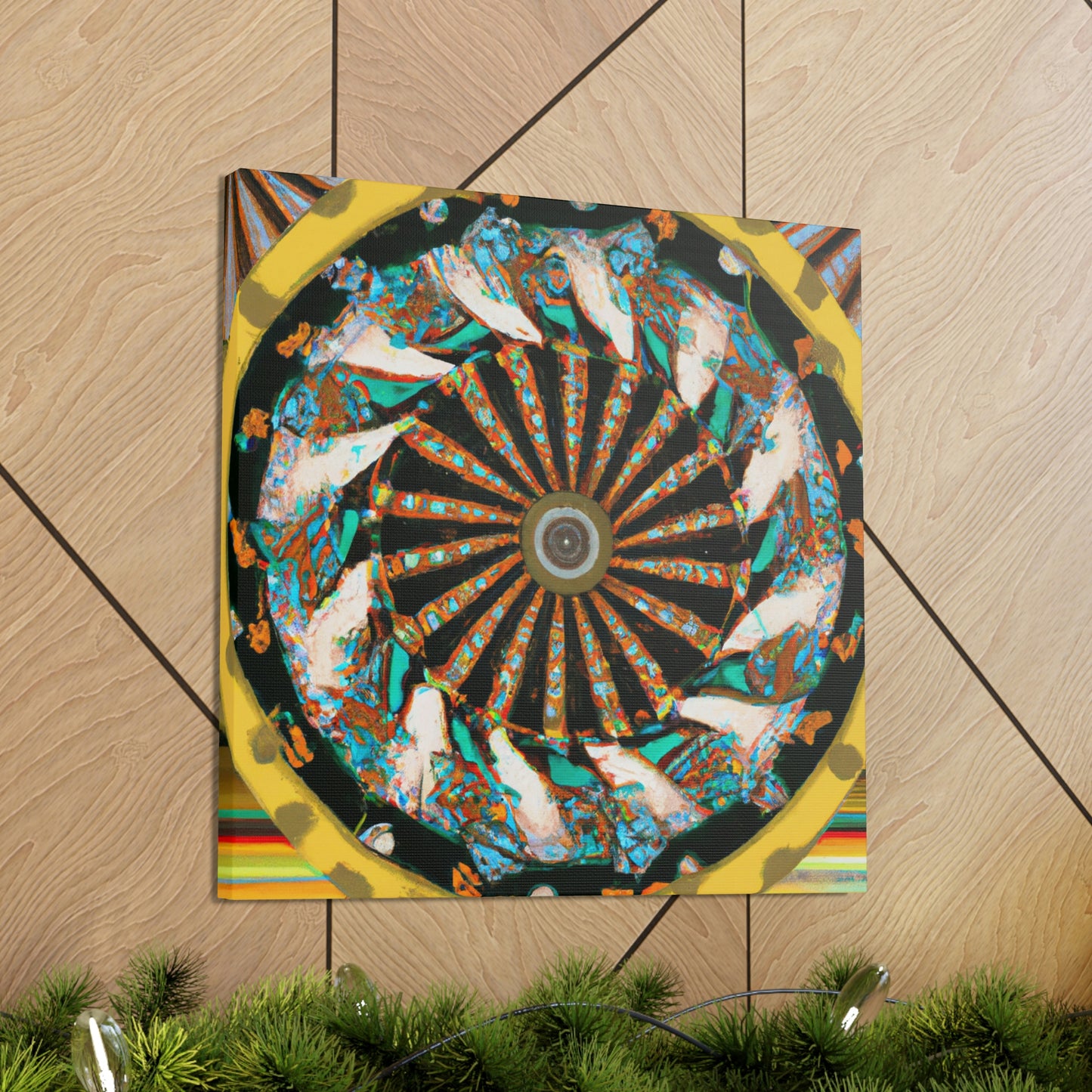 Wheels of Deco Beauty - Canvas