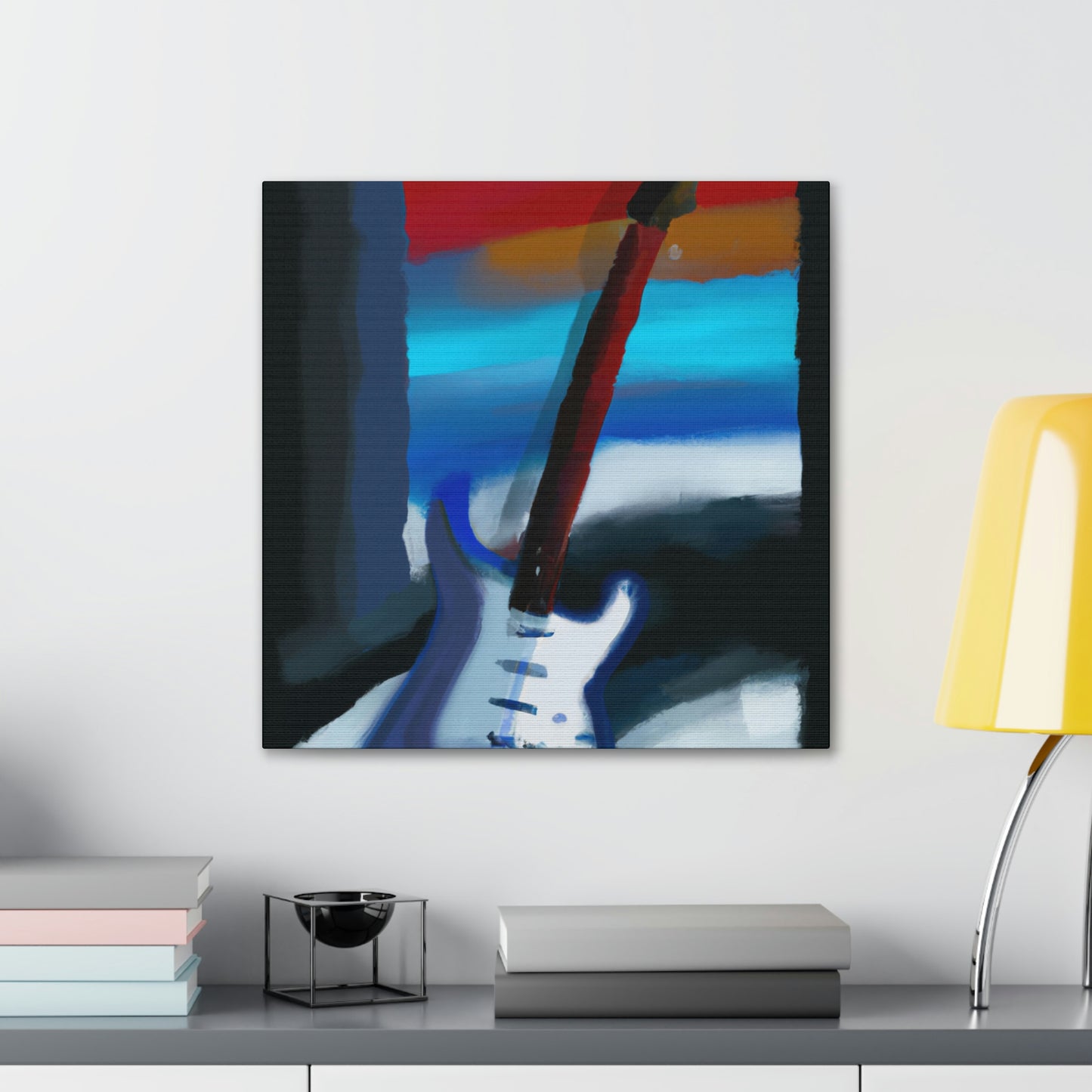 Fender's Expressionist Dream - Canvas