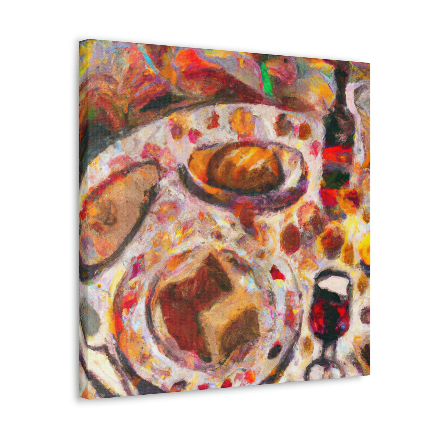 Dinner Table Reflection - Canvas