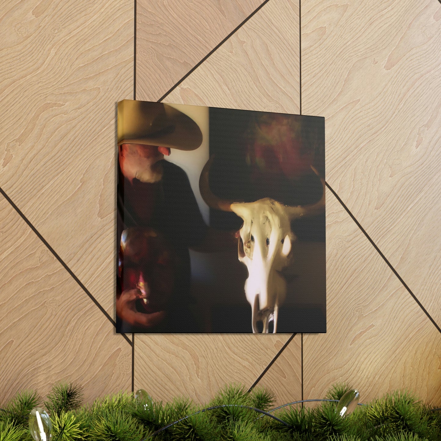 Cow Skull Reflection
 - Canvas