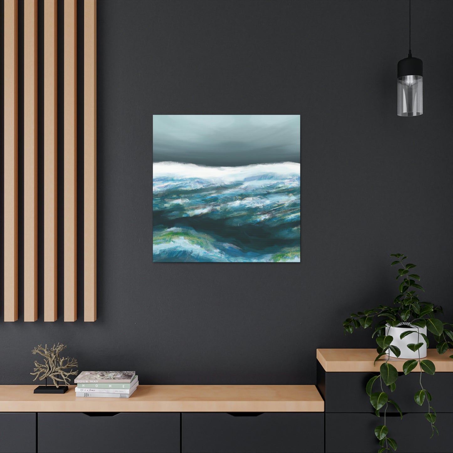 Deep Sea Reflections - Canvas