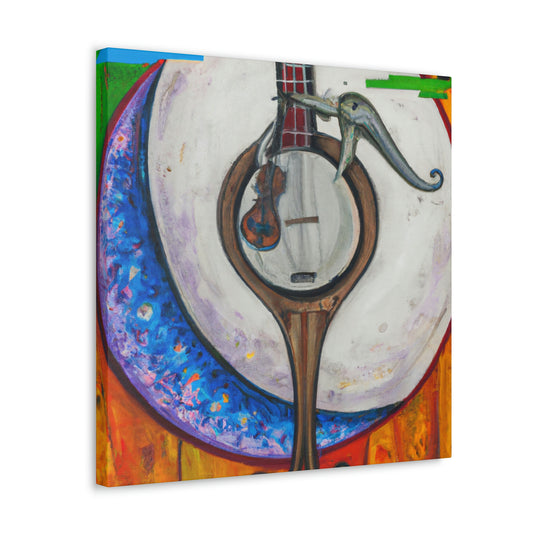 Banjo in Surrealism - Canvas