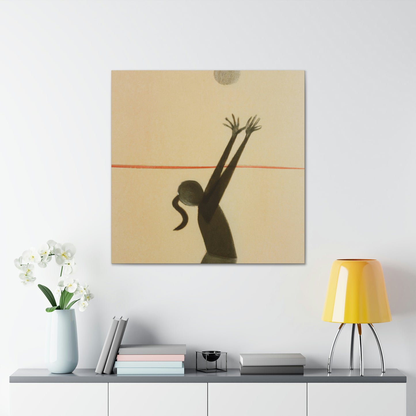 Volleyball Simplicity Beauty - Canvas