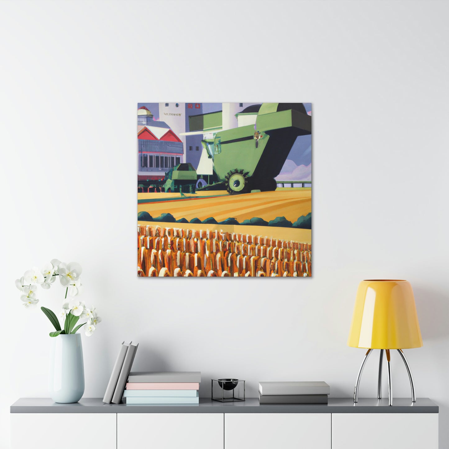 Harvesting with Style - Canvas