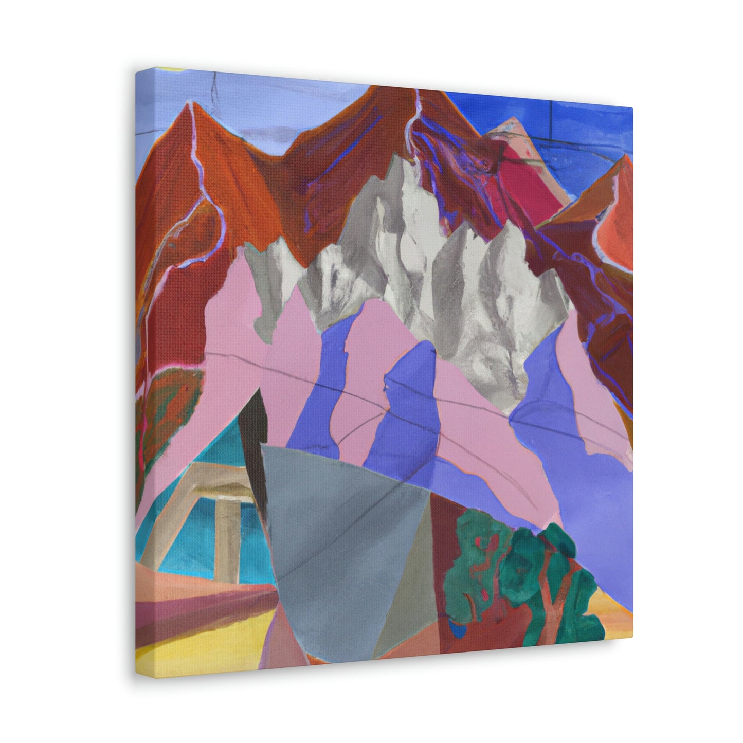 "Mountains of Imaginings" - Canvas