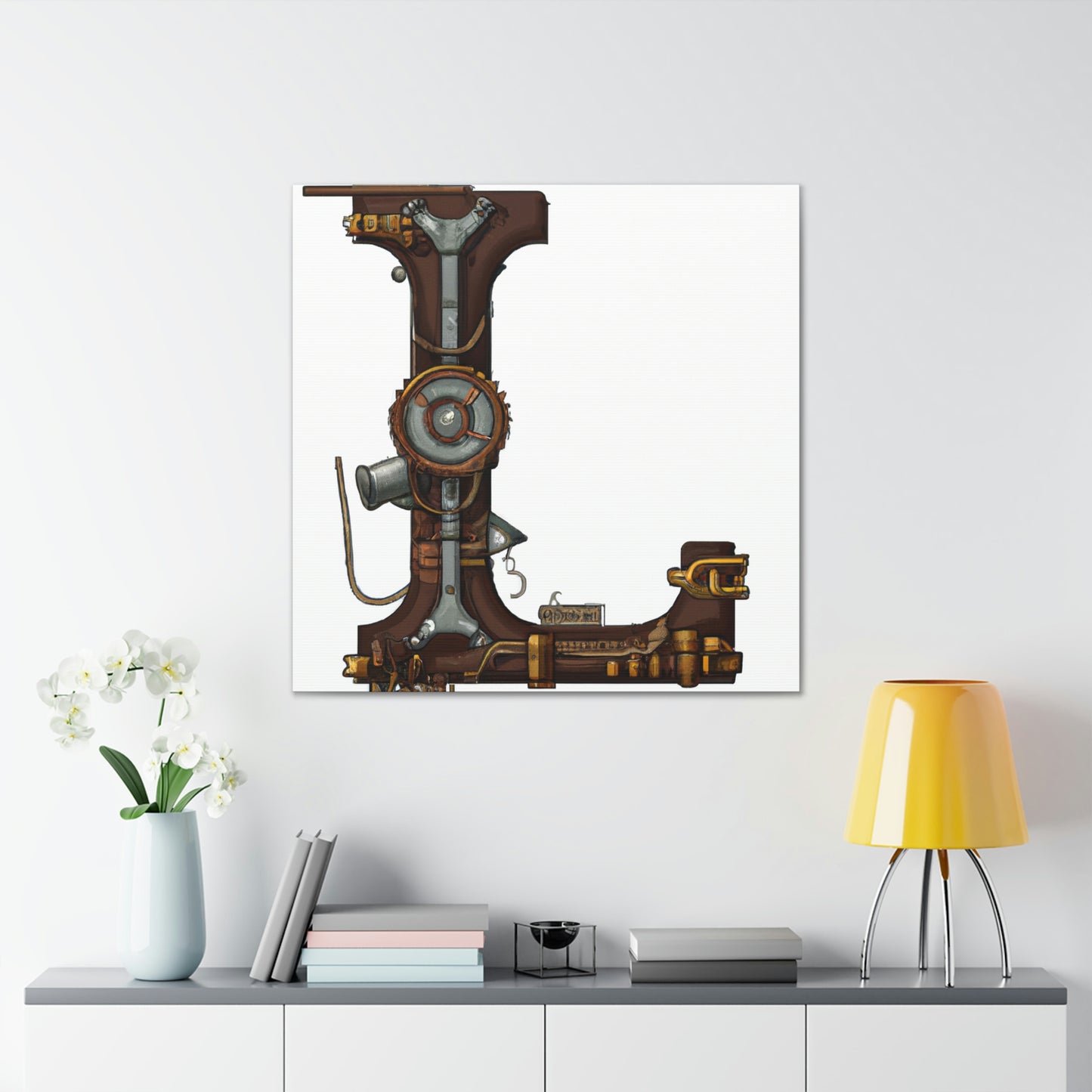 The Clockwork Lady - Canvas