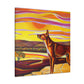 "Dingo in the Distance" - Canvas