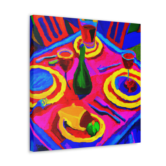 Fauvist Dinner Feast - Canvas