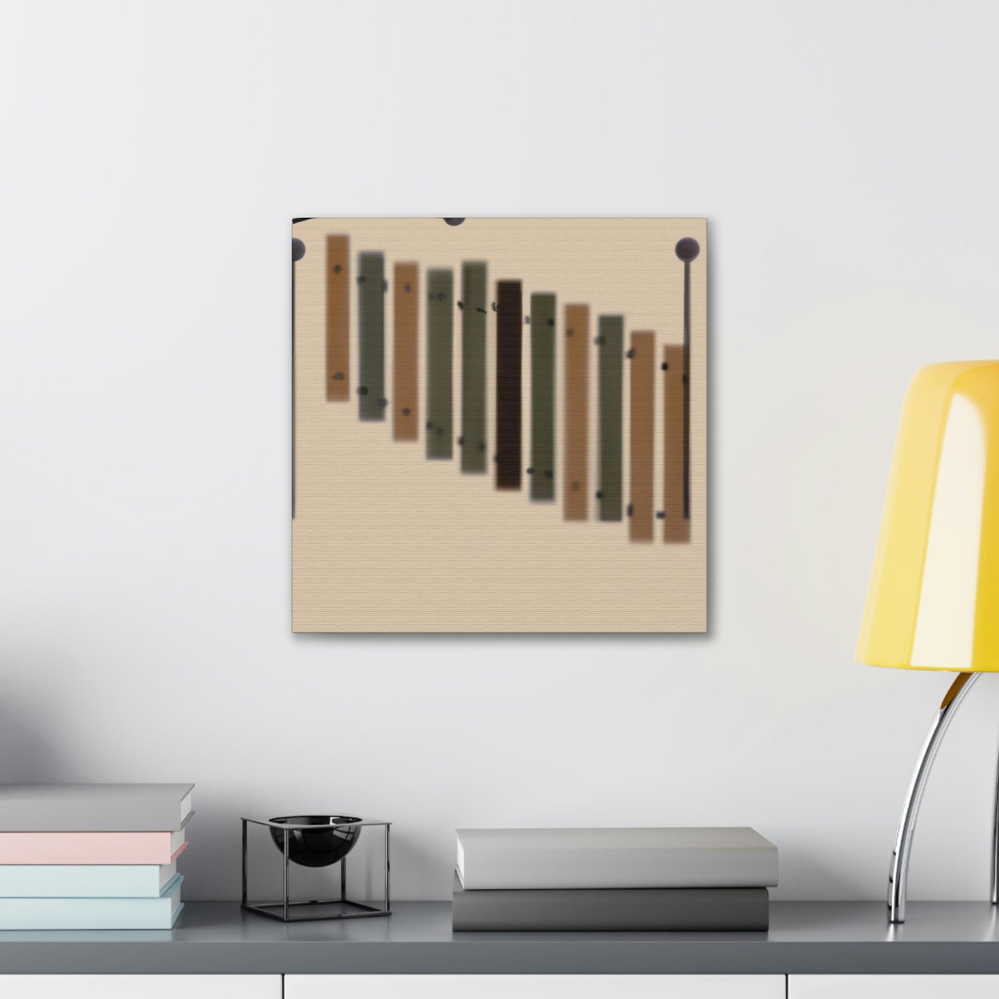 "Xylophone Abstract Minimalism" - Canvas