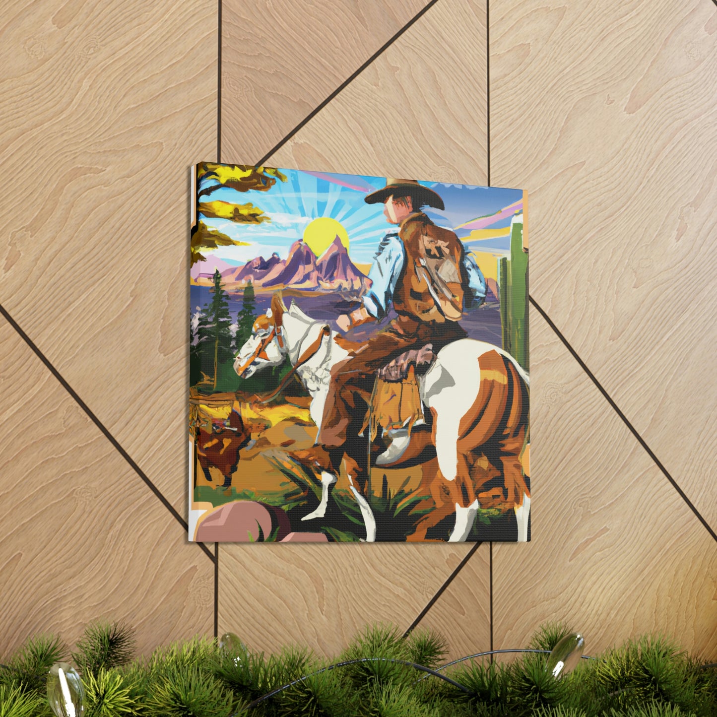 "Western Landscape Glory" - Canvas