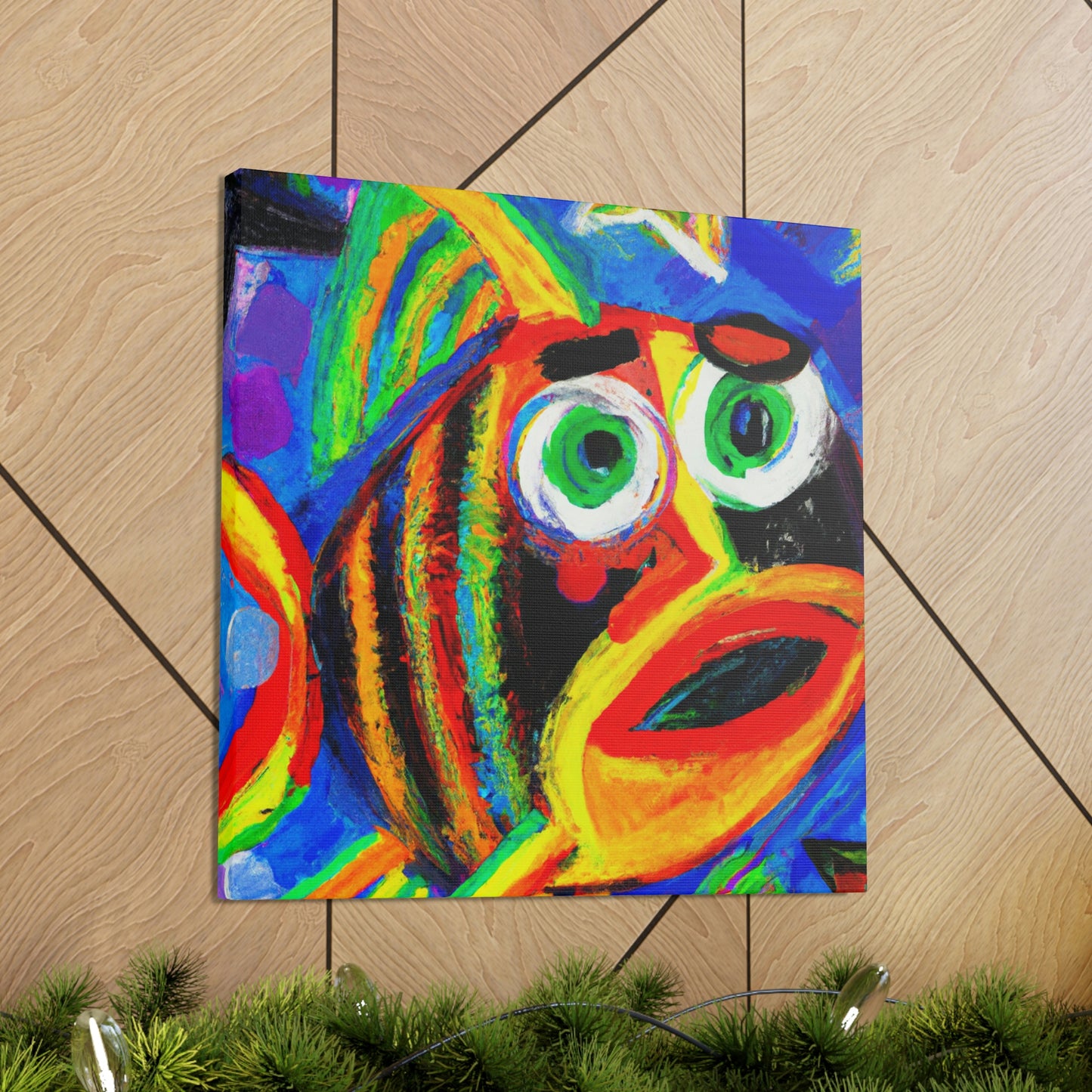 Rainbow Fish Harmony - Canvas