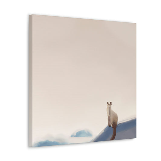 Siamese Simplicity Scene - Canvas